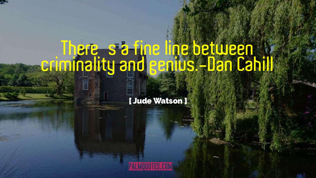 Dan Cahill quotes by Jude Watson