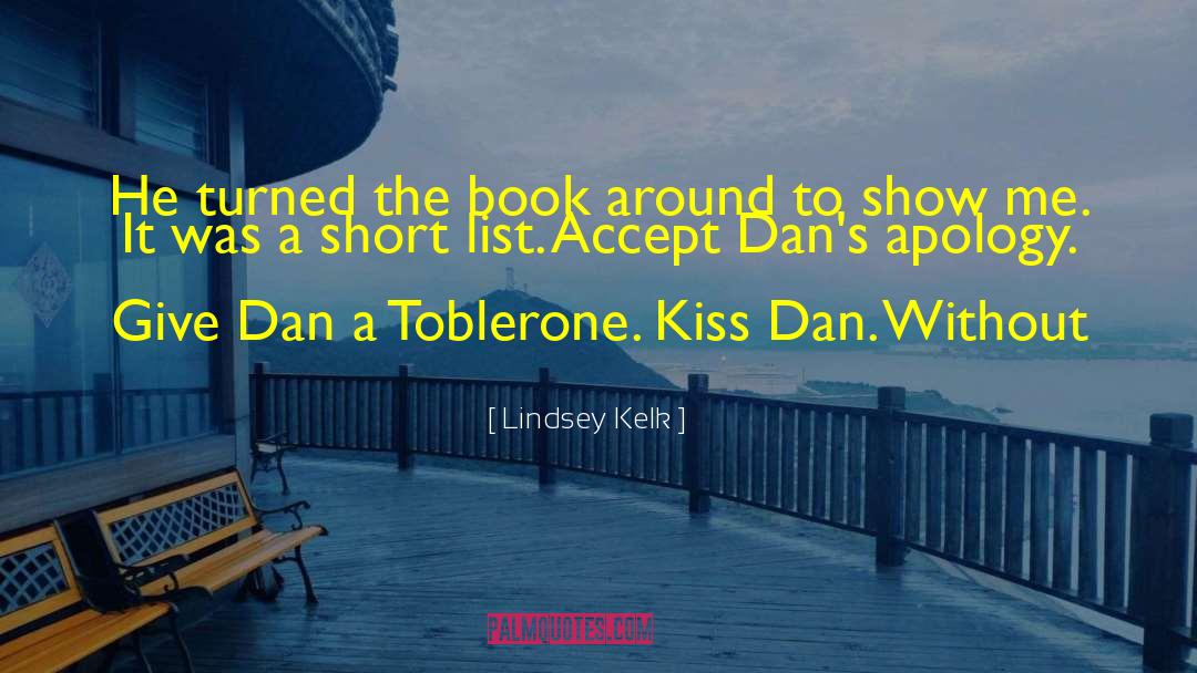 Dan Chill quotes by Lindsey Kelk