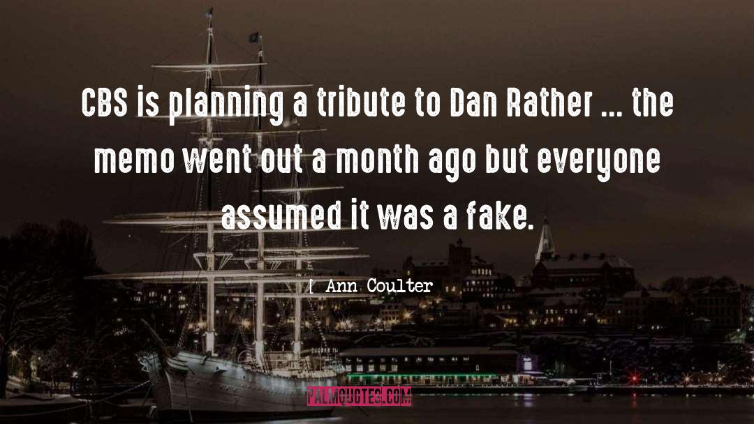 Dan Rather quotes by Ann Coulter