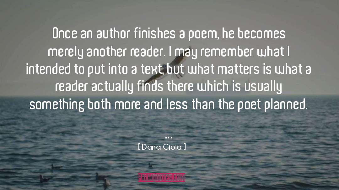 Dana Ives quotes by Dana Gioia