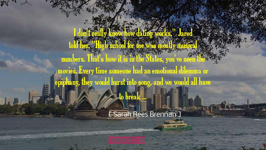 Dance And Dream quotes by Sarah Rees Brennan