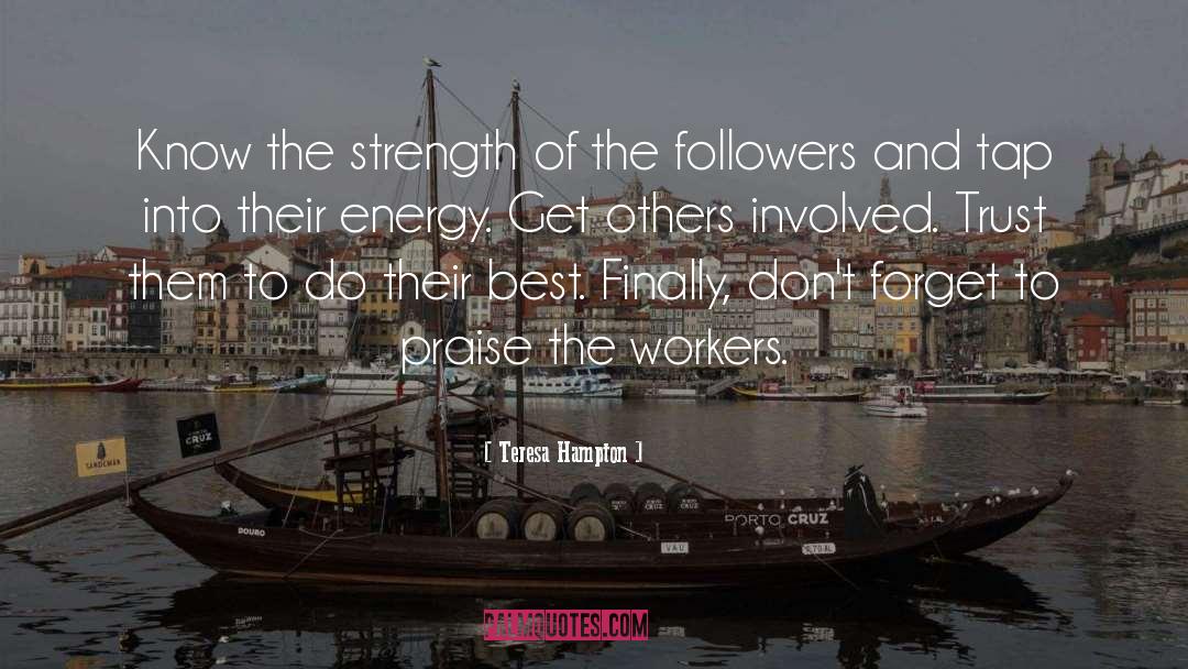Dance And Strength quotes by Teresa Hampton