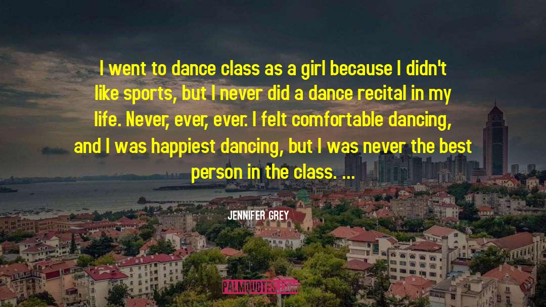 Dance Class quotes by Jennifer Grey