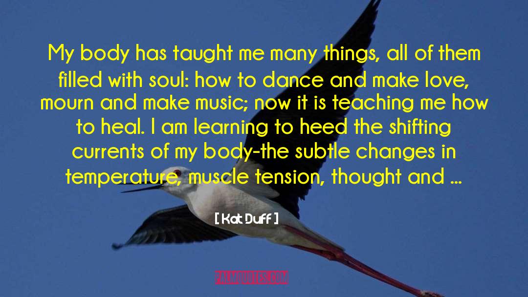 Dance Class quotes by Kat Duff