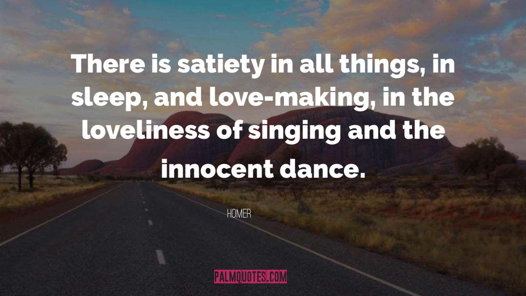 Dance Feeling quotes by Homer
