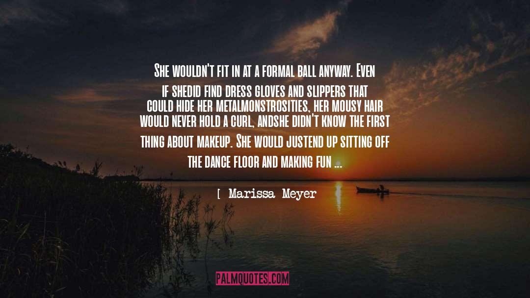 Dance Floor quotes by Marissa Meyer