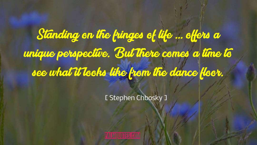 Dance Floor quotes by Stephen Chbosky