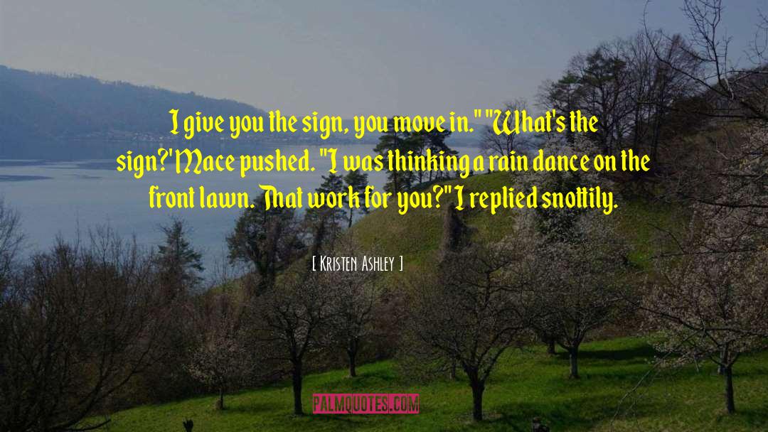 Dance In The Dark quotes by Kristen Ashley