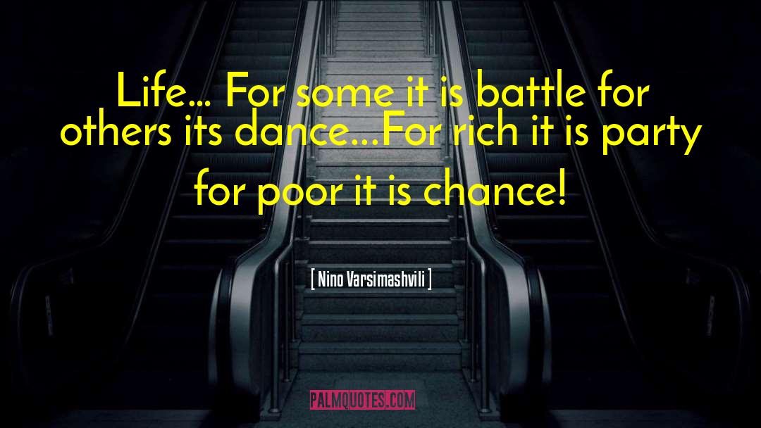 Dance Life quotes by Nino Varsimashvili