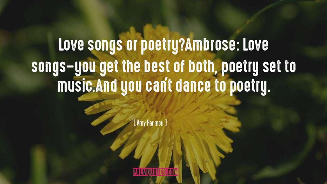 Dance Love quotes by Amy Harmon