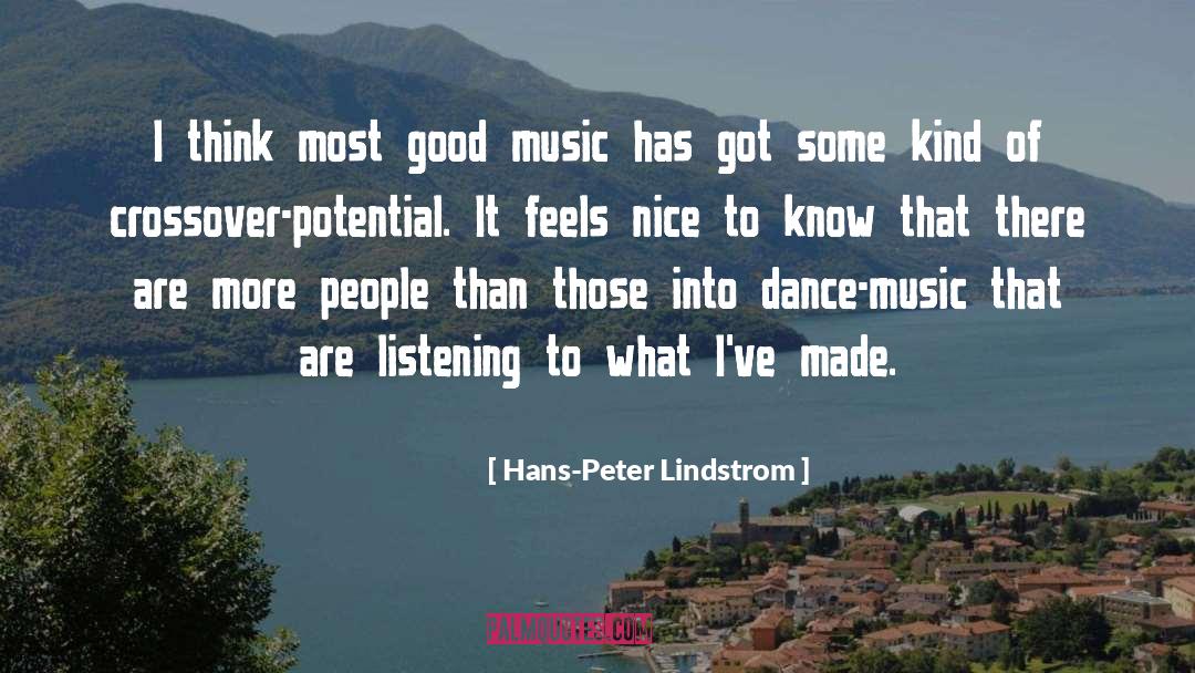 Dance Music quotes by Hans-Peter Lindstrom