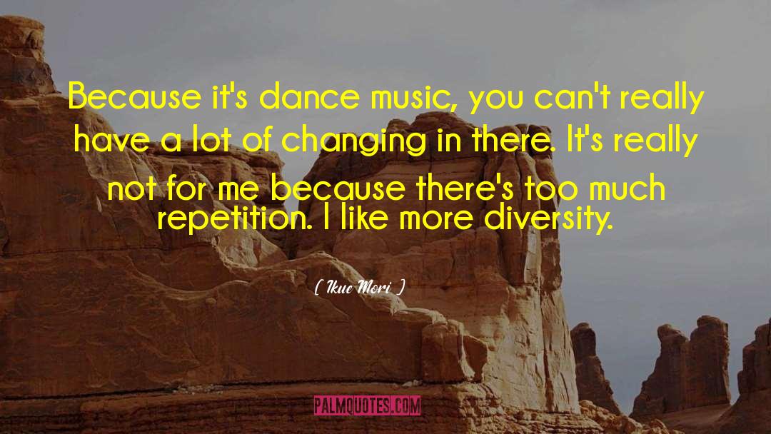 Dance Music quotes by Ikue Mori