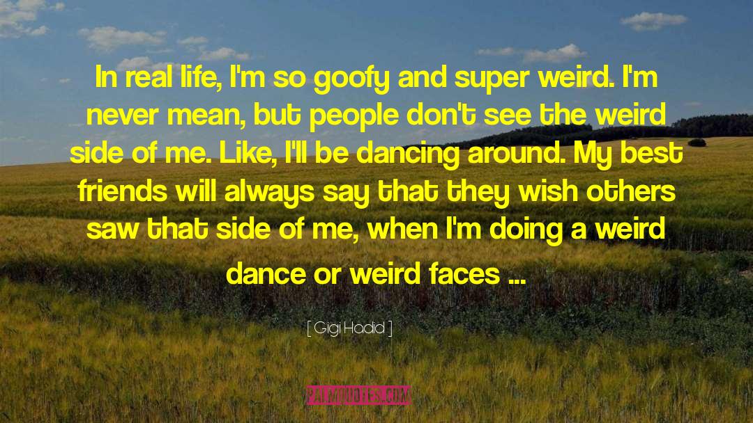 Dance Performance quotes by Gigi Hadid