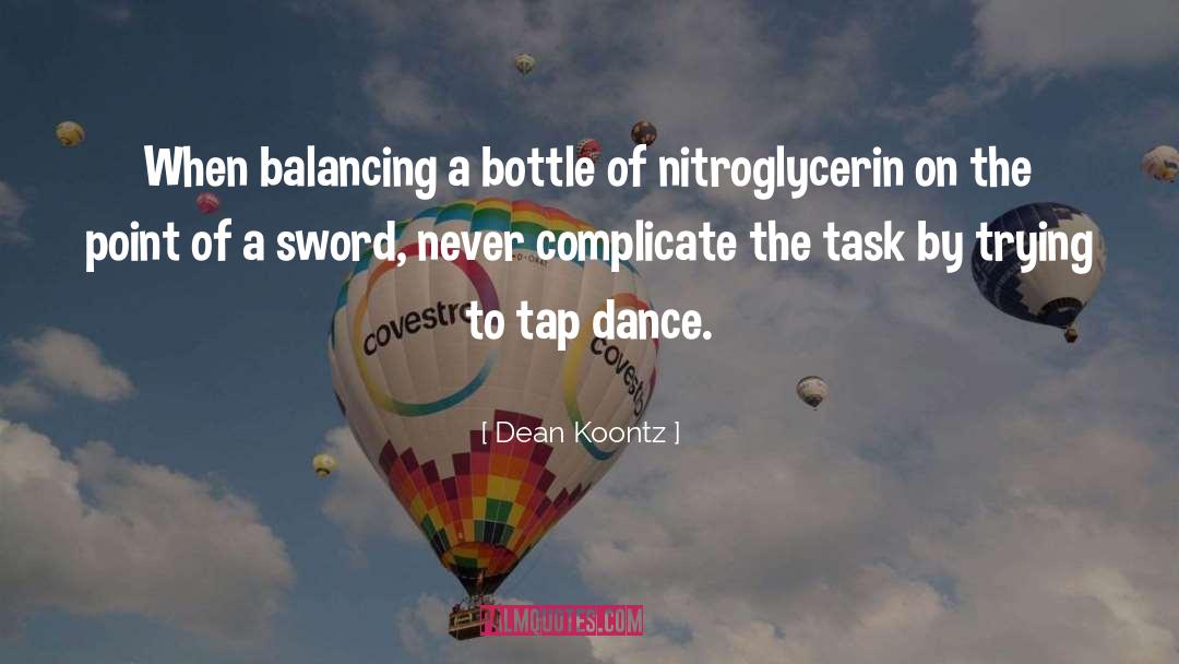 Dance quotes by Dean Koontz