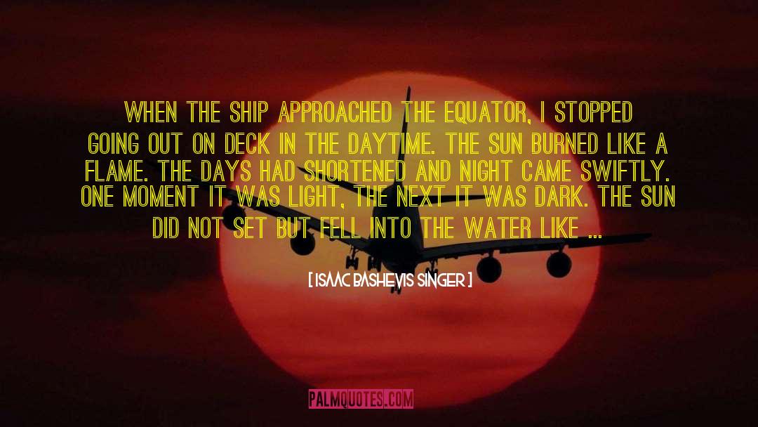 Dance Sunset quotes by Isaac Bashevis Singer