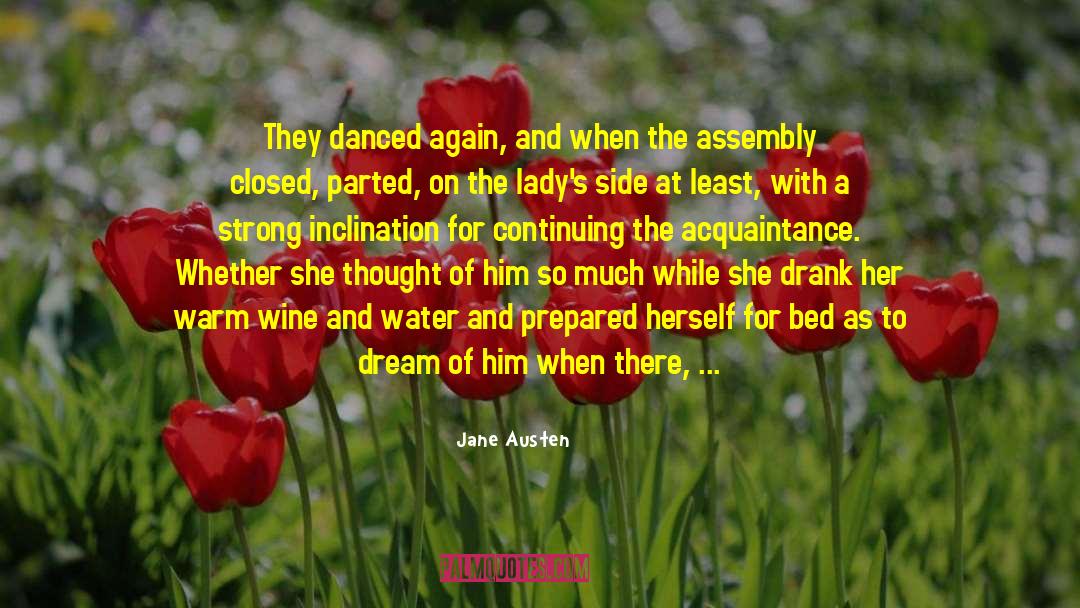 Danced quotes by Jane Austen
