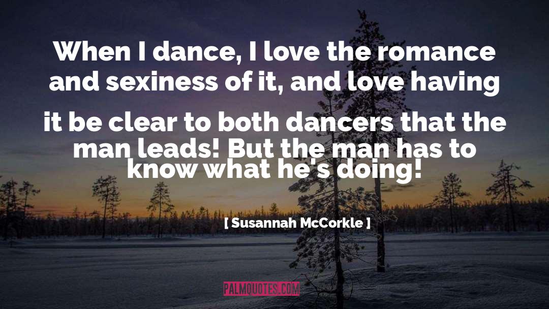 Dancer quotes by Susannah McCorkle