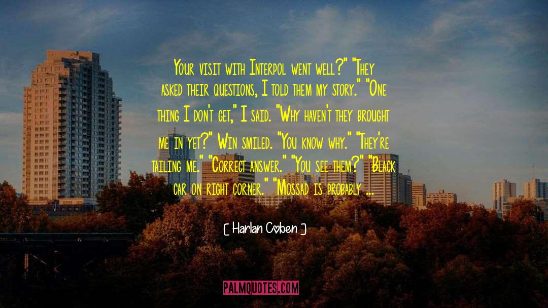 Dancer Valentine quotes by Harlan Coben