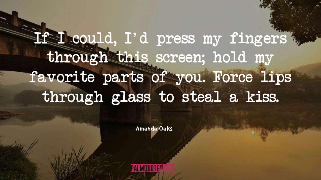 Dances Through Glass quotes by Amanda Oaks