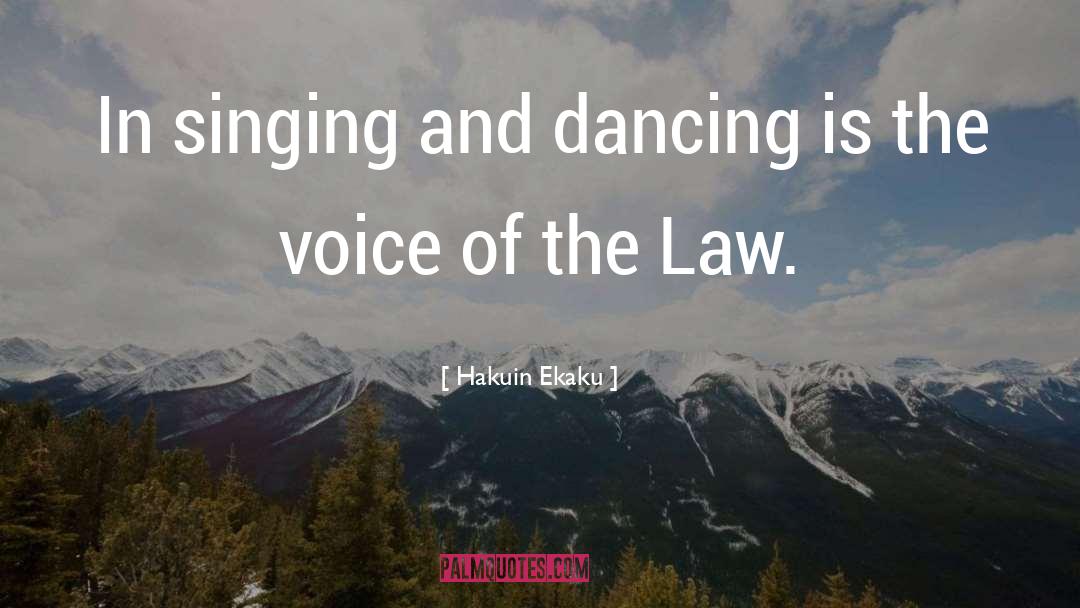 Dancing Leaves quotes by Hakuin Ekaku