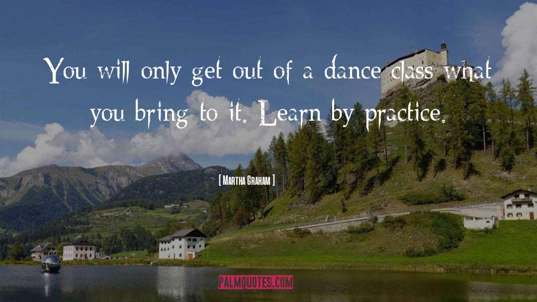 Dancing quotes by Martha Graham