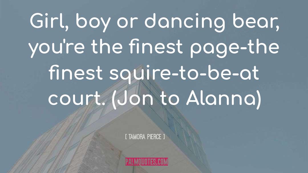 Dancing quotes by Tamora Pierce