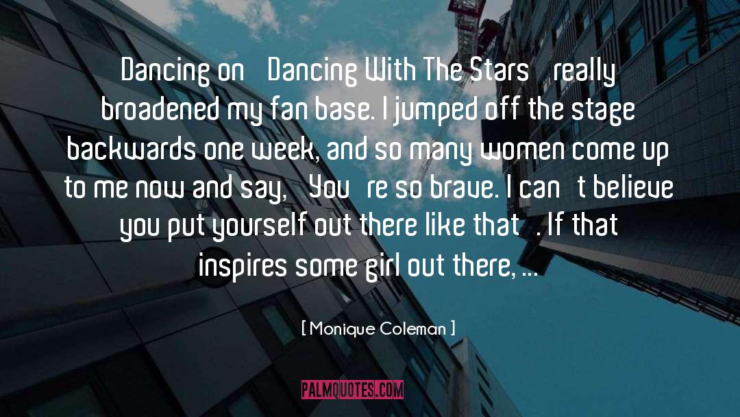 Dancing With The Stars quotes by Monique Coleman