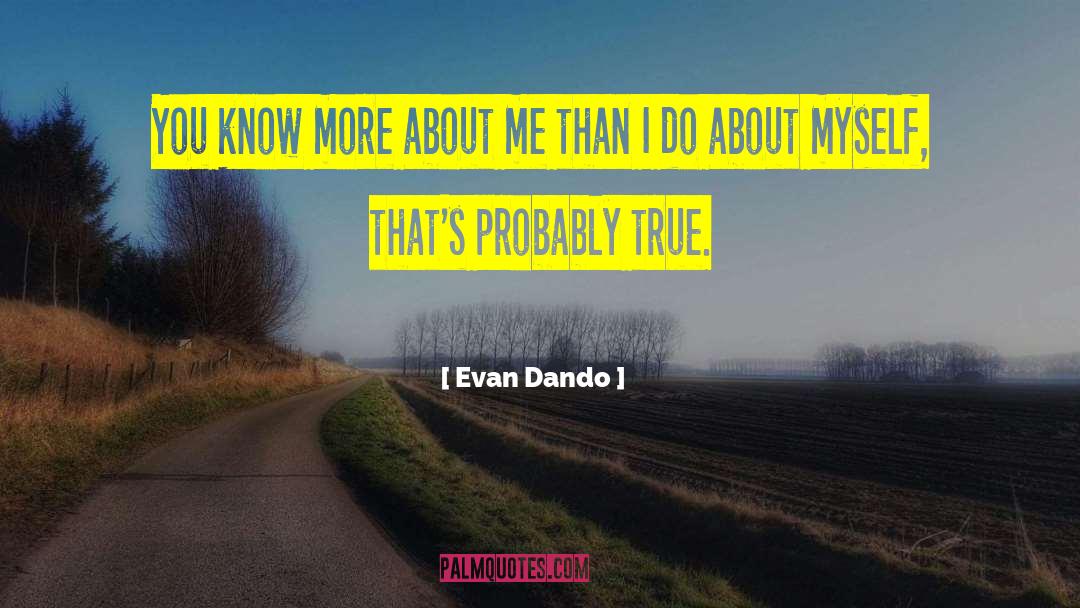 Dando Candela quotes by Evan Dando