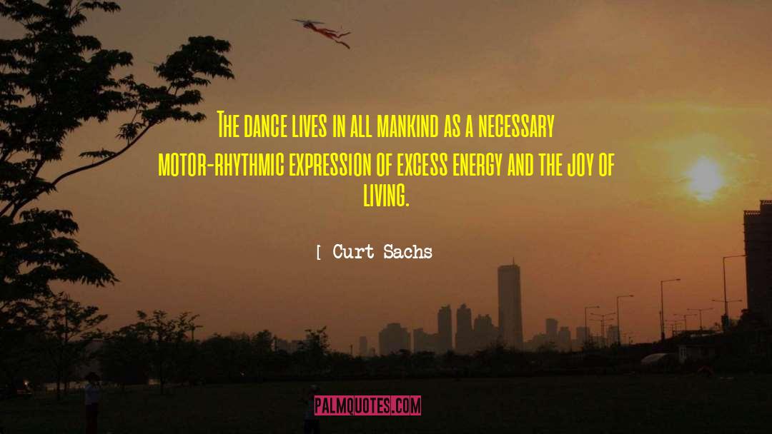 Danger Of Joy quotes by Curt Sachs