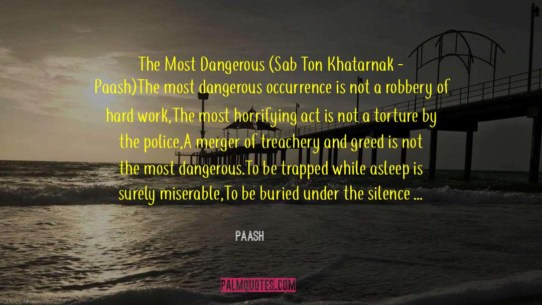 Dangerous Light Desire quotes by Paash