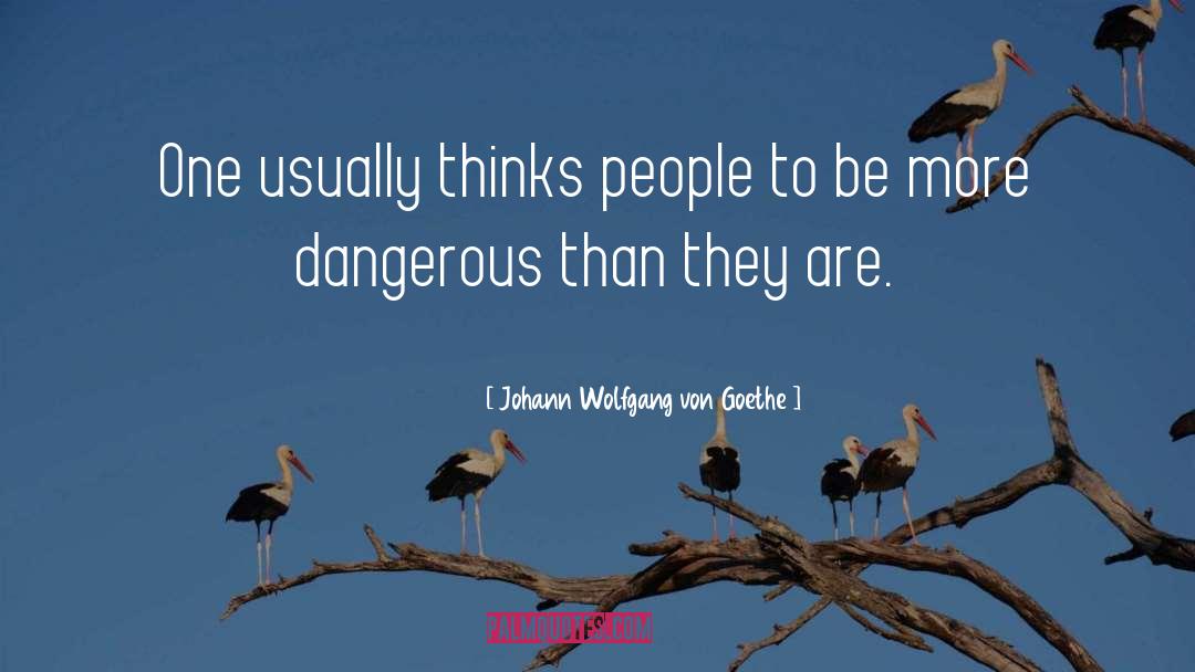 Dangerous Lovers quotes by Johann Wolfgang Von Goethe