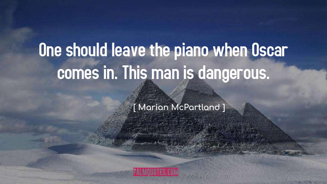 Dangerous Men quotes by Marian McPartland