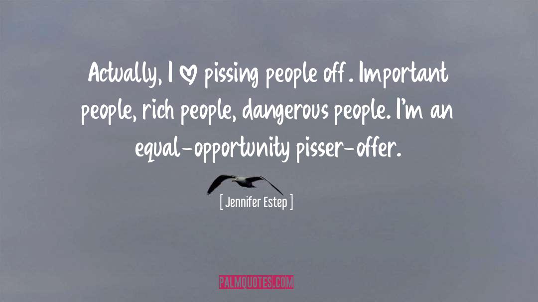 Dangerous People quotes by Jennifer Estep