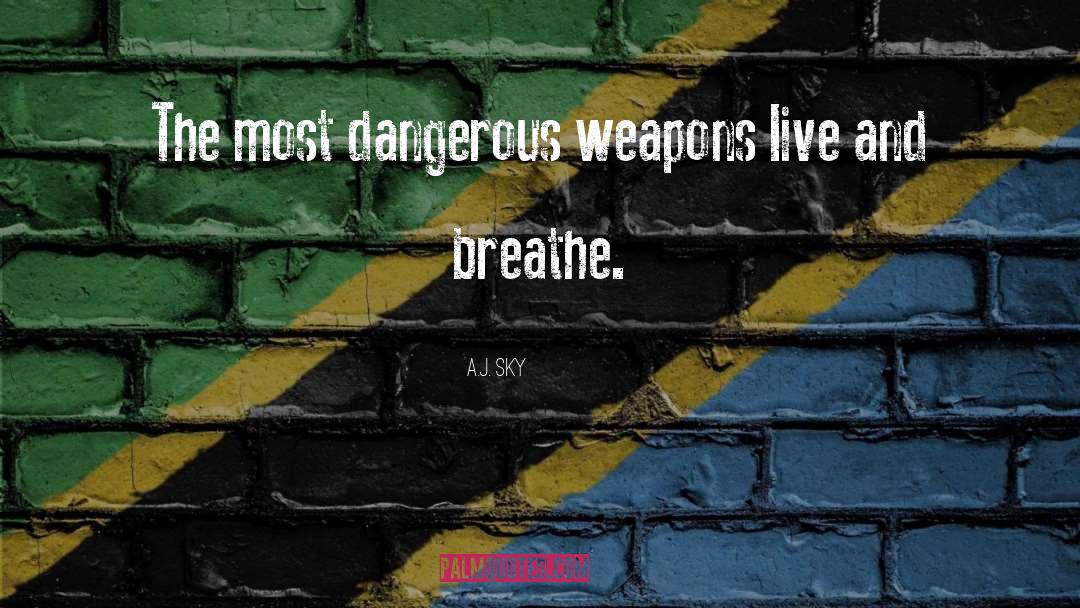 Dangerous People quotes by A.J. Sky