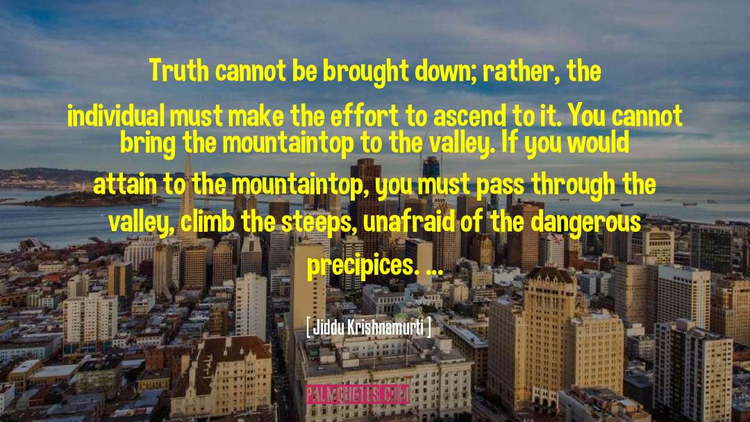 Dangerous Places quotes by Jiddu Krishnamurti