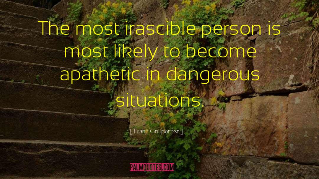 Dangerous Situations quotes by Franz Grillparzer