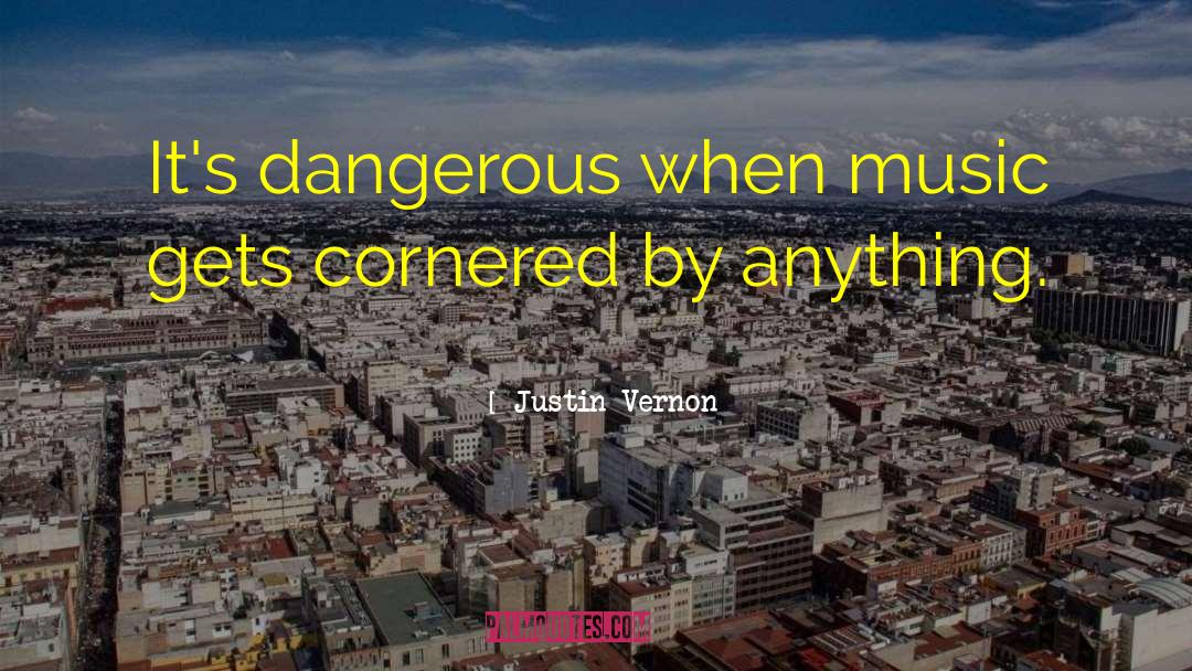 Dangerous Sports quotes by Justin Vernon