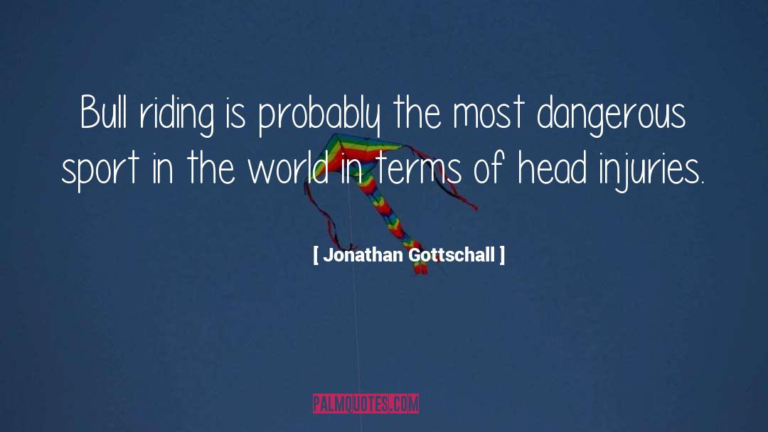 Dangerous Sports quotes by Jonathan Gottschall