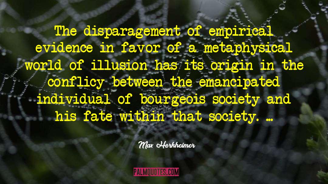 Dangerous World quotes by Max Horkheimer