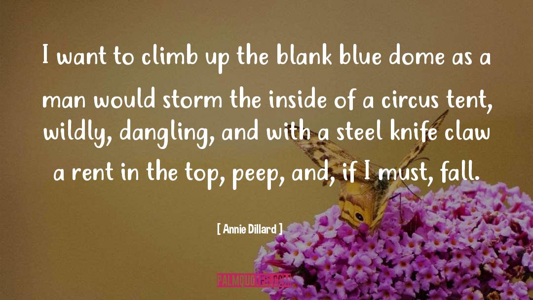 Dangling quotes by Annie Dillard
