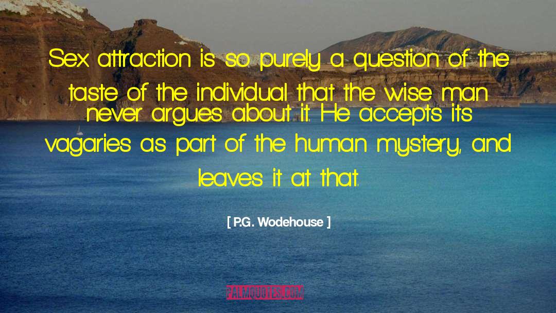 Dani P Mystery quotes by P.G. Wodehouse