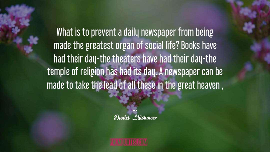 Daniel Prokop quotes by Daniel Stashower