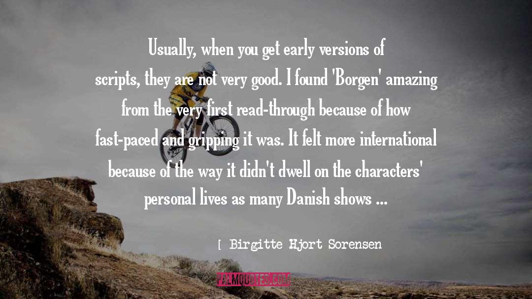 Danish quotes by Birgitte Hjort Sorensen