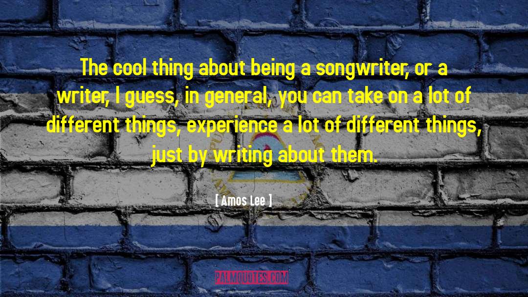 Danish Writer quotes by Amos Lee