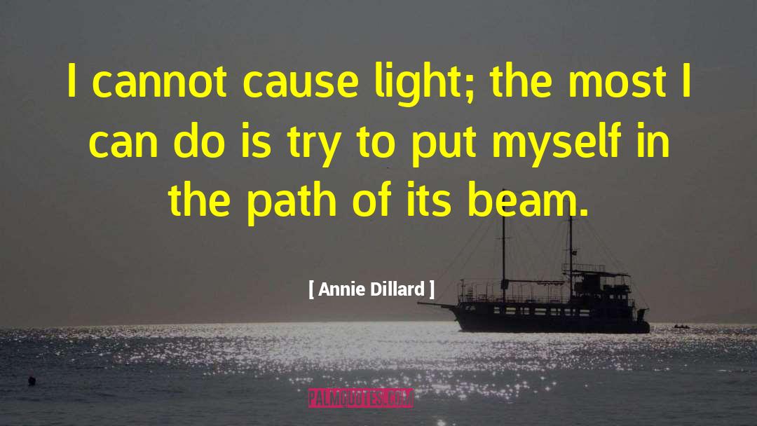 Danusia Beam quotes by Annie Dillard