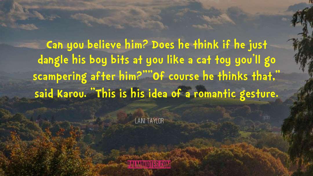 Danyan Cat quotes by Laini Taylor