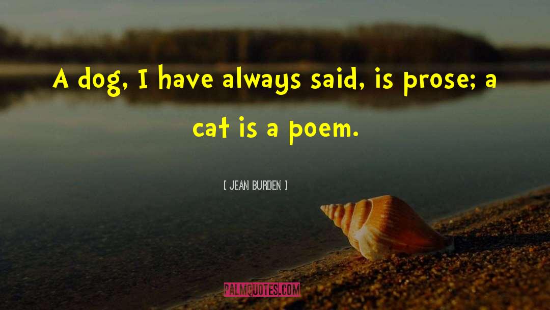 Danyan Cat quotes by Jean Burden