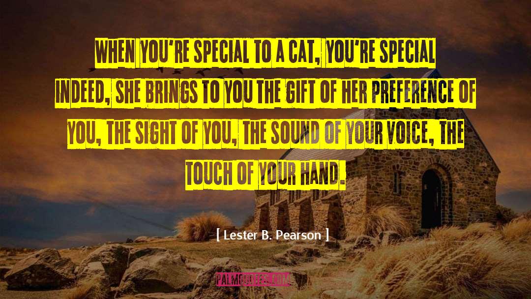 Danyan Cat quotes by Lester B. Pearson