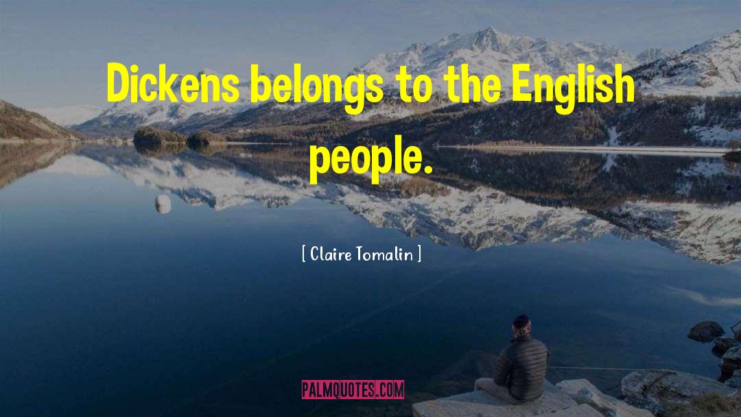 Dapat English quotes by Claire Tomalin
