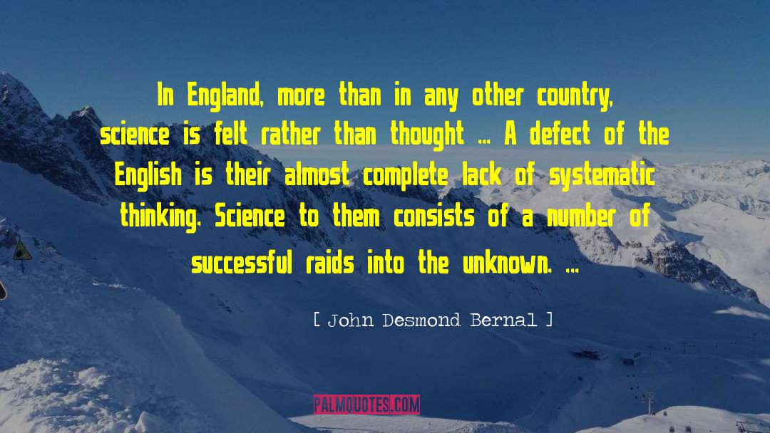 Dapat English quotes by John Desmond Bernal